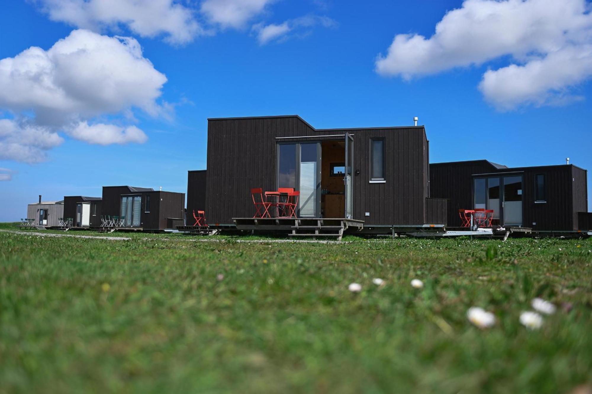 Tiny House Nature 2 Innenlage - Green Tiny Village Harlesiel Carolinensiel Exterior photo